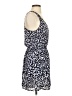 Aqua 100% Polyester Animal Print Blue Casual Dress Size S - photo 4