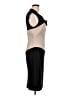 Black Halo 100% Polyester Color Block Tan Cocktail Dress Size 10 - photo 4