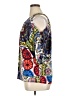 Masseys Blue 3/4 Sleeve Blouse Size XL - photo 5