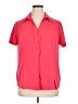 Cato Pink Short Sleeve Blouse Size XL - photo 1