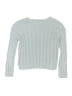 Zara 100% Cotton Solid Blue Pullover Sweater Size 10 - 9 - photo 2