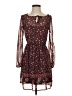 Mudd 100% Polyester Floral Burgundy Casual Dress Size XS - photo 1