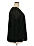 ELOQUII 100% Polyester Black Long Sleeve Blouse Size 18 - photo 4
