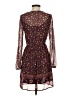 Mudd 100% Polyester Floral Burgundy Casual Dress Size XS - photo 2