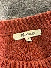 Madewell Solid Burgundy Pullover Sweater Size M - photo 7