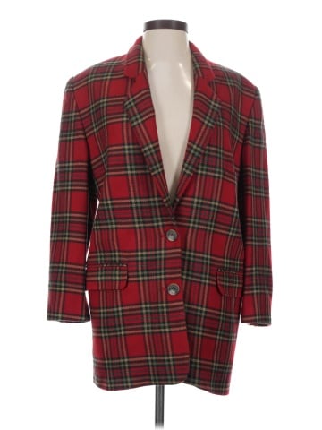 Linda Allard Ellen Tracy Wool Blazer (view 1)