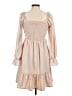 Gomorn 100% Polyester Tan Casual Dress Size M - photo 2