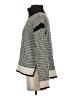 Verve Ami Houndstooth Silver Turtleneck Sweater Size S - photo 5