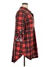 Egy California Plaid Red 3/4 Sleeve Button-Down Shirt Size XL - photo 4