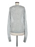 Dismero Silver Long Sleeve Top Size M - photo 2