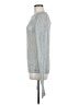 Dismero Silver Long Sleeve Top Size M - photo 5
