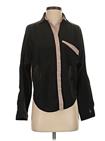 Papaya Long Sleeve Blouse (view 1)