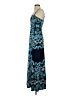 Unbranded Paisley Blue Cocktail Dress Size 4 (estimated) - photo 5