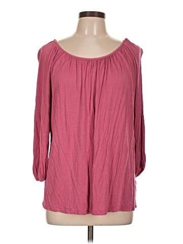 Gap 3/4 Sleeve T-Shirt (view 1)