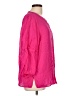 MULTIPLES Pink 3/4 Sleeve Blouse Size L - photo 4