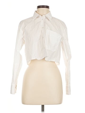 Olivaceous Long Sleeve Blouse (view 1)
