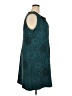 Donna Ricco Graphic Teal Cocktail Dress Size 18w - photo 4