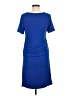 Unbranded Solid Blue Casual Dress Size M - photo 2
