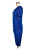 Unbranded Solid Blue Casual Dress Size M - photo 5