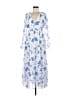 Sugar Lips 100% Polyester Blue Casual Dress Size S - photo 1