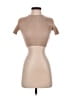 Glassons Tan Short Sleeve Top Size S - photo 1