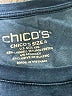 Chico's Blue Long Sleeve Blouse Size XXL (4) - photo 7