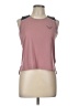 Unbranded 100% Polyester Pink Sleeveless T-Shirt Size L - photo 1