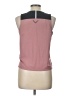 Unbranded 100% Polyester Pink Sleeveless T-Shirt Size L - photo 2