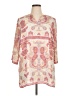 Violet & Claire 100% Polyester Paisley Ivory 3/4 Sleeve Blouse Size 1X - photo 1