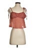 Shein 100% Polyester Orange Sleeveless Blouse Size S - photo 1