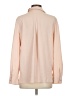 MNG 100% Polyester Color Block Tan Long Sleeve Blouse Size 4 - photo 2