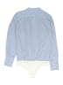 J.Crew Stripes Blue Long Sleeve Button-Down Shirt Size 2 - photo 2