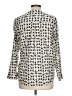 Talbots Print Ivory Long Sleeve Blouse Size L - photo 2