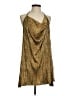 Donna Mizani Gold Sleeveless Blouse Size XS - photo 1