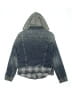 NSF 100% Cotton Blue Denim Jacket Size P (petite) - photo 2