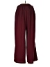 Cider 100% Polyester Color Block Burgundy Casual Pants Size M - photo 1