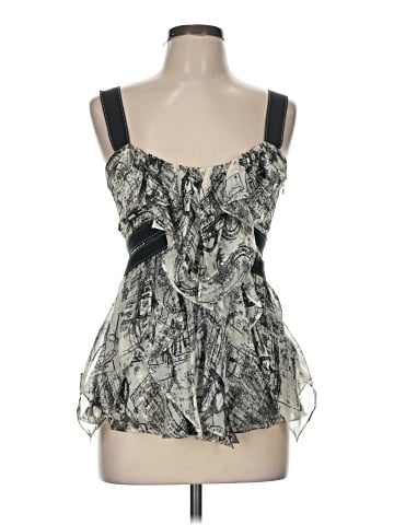 Diane von Furstenberg Sleeveless Silk Top (view 1)