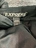 Express 100% Polyester Solid Black Casual Skirt Size 4 - photo 4