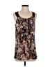 Kim Rogers Brown Sleeveless Blouse Size S - photo 1