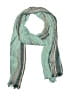 Unbranded 100% Viscose Teal Blue Scarf One size - photo 1