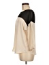 Ann Taylor 100% Polyester Color Block Ivory Long Sleeve Blouse Size M - photo 5