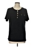 Unbranded Black Short Sleeve Top Size L - photo 1