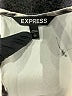 Express 100% Polyester Ivory Short Sleeve Blouse Size S - photo 7