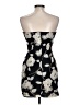 Mystic Floral Black Cocktail Dress Size L - photo 2
