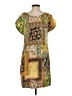 Unbranded Paisley Yellow Casual Dress Size S - photo 2