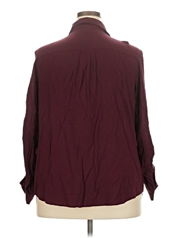 a.n.a. A New Approach Long Sleeve Blouse (view 2)