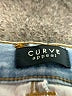 Curve Appeal Solid Blue Jeans Size 32 waist - photo 6