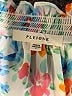 Pleione 100% Polyester Floral White Short Sleeve Blouse Size L - photo 7