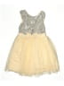 Zunie 100% Polyester Gold Dress Size 12 - photo 1