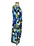 Kiara Graphic Blue Casual Dress Size S - photo 4